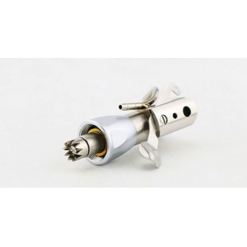 Dental Replacement Head Self-power LED Contra Angle Handpiece External Pipe Compatible with NSK