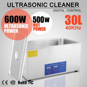 30L Stainless Steel Ultrasonic Cleaner Machine Cleaning Machine JPS-100A