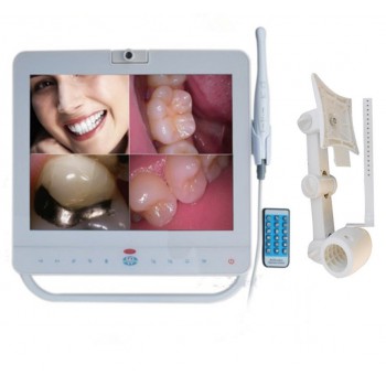 15 Inch Wired Dental Monitor Intra Oral Camera System VGA+VIDEO port With LCD holder MD1500