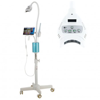 MLG M-66B Professional Dental Led Whitening Lamp Teeth Bleaching Light with 7 inch LCD Monitor