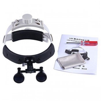 3.5X Dental Headband Binocular Loupes Surgical Loupes Magnifier DY-108