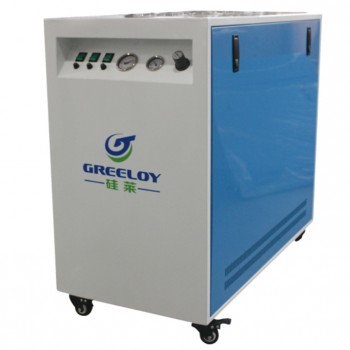 Greeloy GA-63XY 90L Dental Air Compressor with Drier and Silent Cabinet