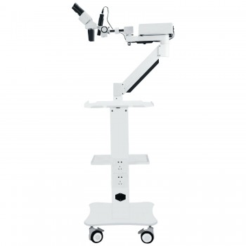 Dental Surgical Operating Microscope with 5W LED Light＆Trolley Cart Unit for ENT