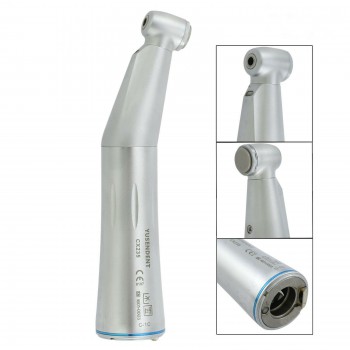 YUSENDENT COXO CX235-1C Dental Inner Water Contra Angle LED Fiber Optic Handpiece Fit KAVO