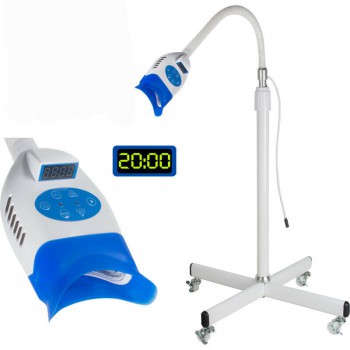 36W Floor Mobile Dental Teeth Whitening Cold LED Light Lamp Bleaching Machine