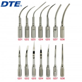 10Pcs Woodpecker DTE Dental Ultrasonic Scaler Tips Fit NSK SATELEC GD1 GD2 GD3 GD4 GD5 GD6 GD7 GD8