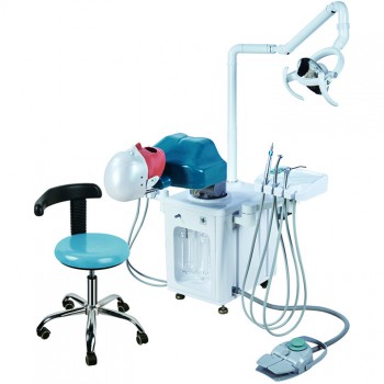 Jingle JG-A2 Dental Training Surgery Practice Simulation Unit Manikin Simulator Compatible with Nissin Kilgore / Frasaco