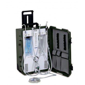 TPC PC2630 Portable Dental Delivery Unit System with Air Compressor