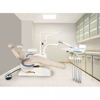 TJ2688 D4 Synthetic Leather Computer Controlled Integral Dental Chair Treatment Unit