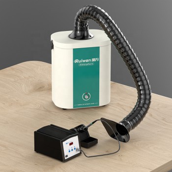 Ruiwan AT001 80W Portable Mini Fume Extractor Atmosphere for Soldering Laser Making Laser