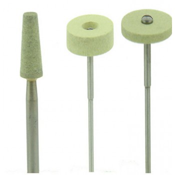 5 PCS Dental Lab Diamond Grinder For Zirconia & All-Ceramics Polishing