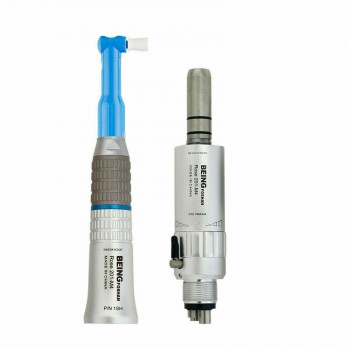 BEING Dental Hygiene Prophylaxis Prophy Straight Handpiece Air Motor 4 Holes