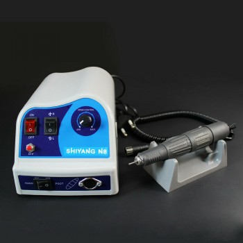 SHIYANG N8 Dental Lab Micromotor Drill Polisher Machine 45K RPM Handpiece