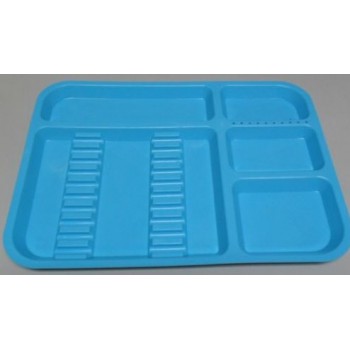 Blue Dental Instrument Tray