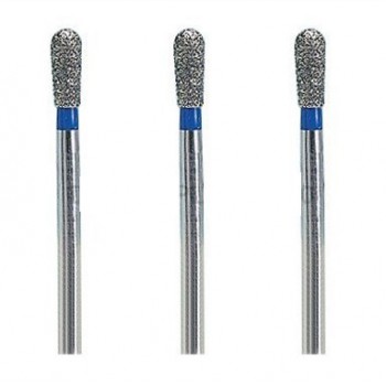 100 Pcs 1.6mm FG EX-21 Diamond Bur Bits Drill