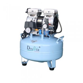 DYNAIR® DA5001 22L Dental Air Compressor Noiseless Oilless 115L/min