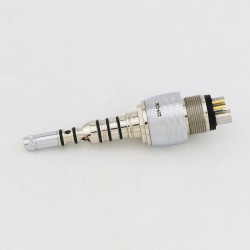 YUSENDENT Dental Fiber Optic Handpiece LED Quick Coupling Fit Kavo Multiflex 6 Pin