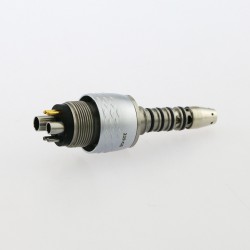 YUSENDENT CX229-GS Dental LED Quick Coupling 6 Hole Fit Sirona R/F Fiber Optic High Speed Handpiece