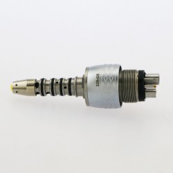 YUSENDENT CX229-GS Dental LED Quick Coupling 6 Hole Fit Sirona R/F Fiber Optic High Speed Handpiece