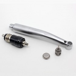 Dental Turbine Handpiece 6 Water Spray Push Button with Quick Coupling 4 Hole