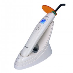 Dental LED Curing Lamp Wireless Resin Cure With Light Meter 2000mw/cm2