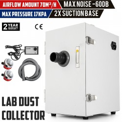 Jintai JT-26 Dental Lab Vacuum Dust Collector Vacuum Cleaner Dust Extractor with Digital Control