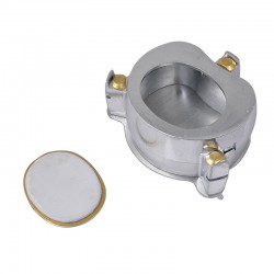 2Pcs Dental Aluminium Denture Flask Compressor Parts dental Lab Equipment