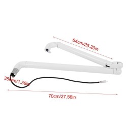 Dental Steering Plastic Light Led Lamp Arm For Dental Unit Chair with O-ring