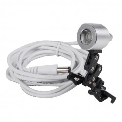 1W Clip Clamp LED Head Light Lamp for Dental Binocular Loupes Glasses Durable