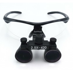 Dental Surgical Medical Binocular Loupes 2.5X420mm Optical Glass DY-101