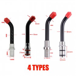 4 Types Universal Dental Optical Fiber Guide Rod Tips For LED Lamp Curing Light