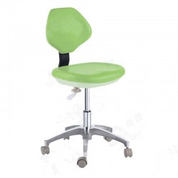 Dental Assistant Stool Rotation Dentist Assistant Operator Chair Armrest PU Waist Support Height QY90G