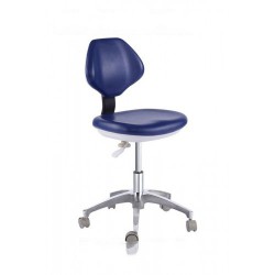 Dental Assistant Stool Rotation Dentist Assistant Operator Chair Armrest PU Waist Support Height QY90G