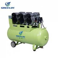 Greeloy GA-63 2.5HP 90L Dental Air Compressor with Check Valve