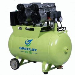 Greeloy® GA-82 Dental Oilless Air Compressor Double Motor