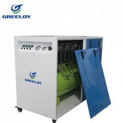 Greeloy® GA-84X Dental Oilless Air Compressor Oil Free with Silent Cabinet