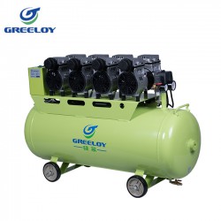 Greeloy® GA-84X Dental Oilless Air Compressor Oil Free with Silent Cabinet