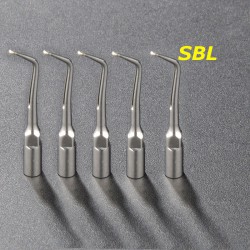 5Pcs WOODPECKER SBL Dental Ultrasonic Scaler Cavity Preparation Tip fit EMS