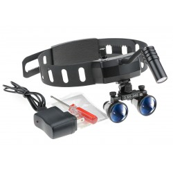 5W Dental Medical Headband Wireless LED Head Light with 3.5X Binocular Loupes