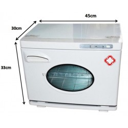 Dental Lab Equipment UV disinfection cabinet Medical sterilizer with electric drying function 18L