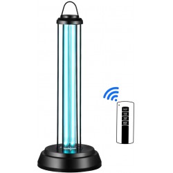 38W UV Light Sanitizer UV-C Disinfection Lamp with Ozone Remote