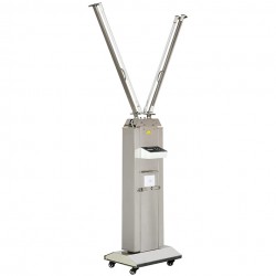 FY Mobile UV+Ozone Disinfection Lamp Stainless Steel Trolley With Infrared Sensor 120W-220W