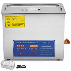 15L Ultrasonic Cleaner Machine Industry Heated Heater w/Timer Stainless Steel PS-60A