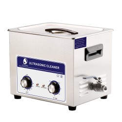 10L Stainless Steel Industry Ultrasonic Cleaner Machine Heated with Bascket JP-040S