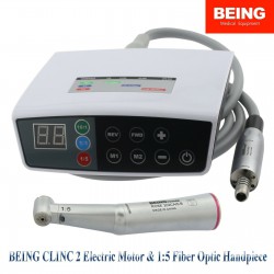 BEING Dental Brushless Electric Micro Motor LED Handpiece 4 Hole 1:5 Fit KaVo