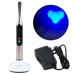 2020 Upgraded Dental 1 second LED Curing Light Lamp Wireless Deep Cure 2200MW