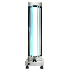 300W UV Ozone Sterilizer Wheel Germicidal Lamp Professional UVC Light Sterilization Hospital Disinfection