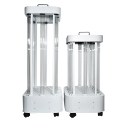 1500W Large Space UV Room Disinfection Lamp Mobile UVC Light Sterilizer for Factory Hospital