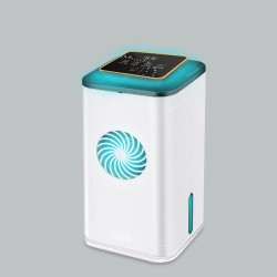 UV +Ozone Sterilizer Air Purifier PM 2.5 Negative Ion Cleaner Smart HEPA Filter Air Cleaner Intelligent Touch Screen