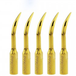 10Pcs Woodpecker Ultrasonic Supragingival Scaling Scaler Tips GD1T Fit DTE Satelec